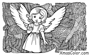 Navidad / Adornos de Navidad: Un hermoso ángel