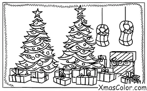 Navidad / Árboles de Navidad: Árbol de Navidad con palillos de caramelo