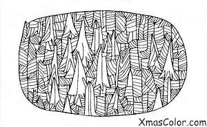 Navidad / Árboles de Navidad: Árboles de Navidad en un bosque