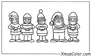 Navidad / Calcetines de Navidad: Sabios Hombres