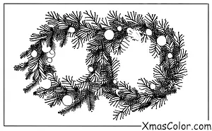 Navidad / Coronas de Navidad: Un ramo festivo con acebo y bayas