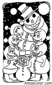 Navidad / Frosty el hombre de nieve: Frosty el hombre de nieve y la niños