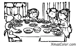 Navidad / Iglesia: Cena de Navidad