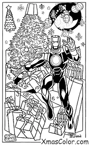 Navidad / Marvel Navidad: Iron Man salvando la Navidad