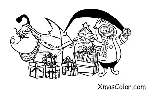 Navidad / Navidad en el pasado: Una escena de El Grinch que le robó la Navidad