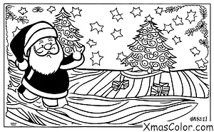 Navidad / Navidad en los trópicos: Santa surfing