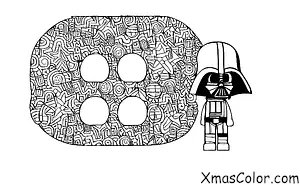 Navidad / Navidad Geek: Farolas de Navidad en forma de Darth Vader