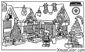 Navidad / Navidad Geek: Una escena de Navidad de LEGO