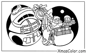 Navidad / Navidad Nerd: Santa Claus en un Millennium Falcon