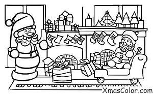 Navidad / Obras de Navidad: Una obra de Navidad sobre Santa Claus