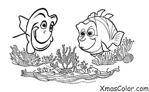 Navidad / Pixar Navidad: Nemo y Dory Bajo el Mar