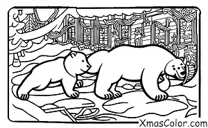 Navidad / Regalos de Navidad: Oso Polar