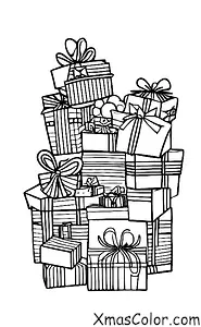 Navidad / Regalos de Navidad: Un montón de regalos