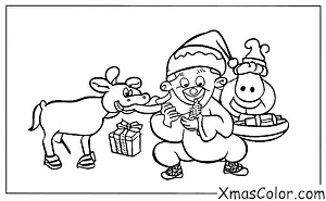 Navidad / Rudolfo: Rudolph come zanahoria