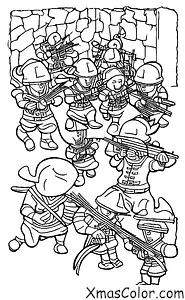 Navidad / Soldados de juguete: Los soldados de juguete atacan