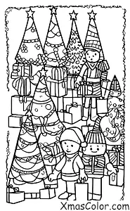 Navidad / Soldados de juguete: Los soldados de juguete guardan el árbol de Navidad
