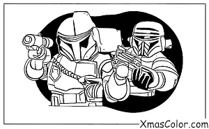 Navidad / Star Wars Navidad: Boba Fett navideño