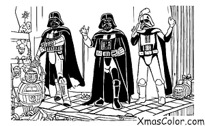 Navidad / Star Wars Navidad: Darth Vader Santa