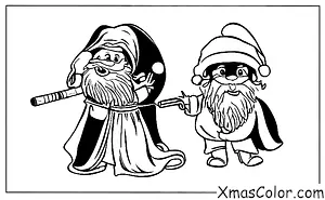 Navidad / Star Wars Navidad: Padre Jedi