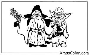 Navidad / Star Wars Navidad: Santa Yoda