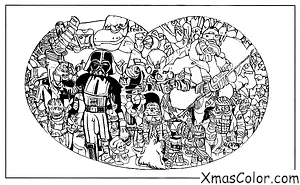 Navidad / Star Wars Navidad: Tarjetas de Navidad de Star Wars