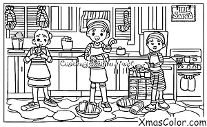 Navidad / Yo Vuelvo a Casa por Navidad: Un niño que hace galletas para Santa