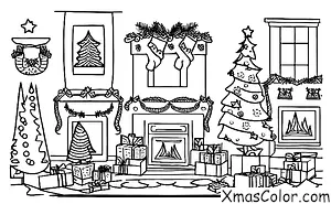 Navidad / Yule: La chimenea de Navidad